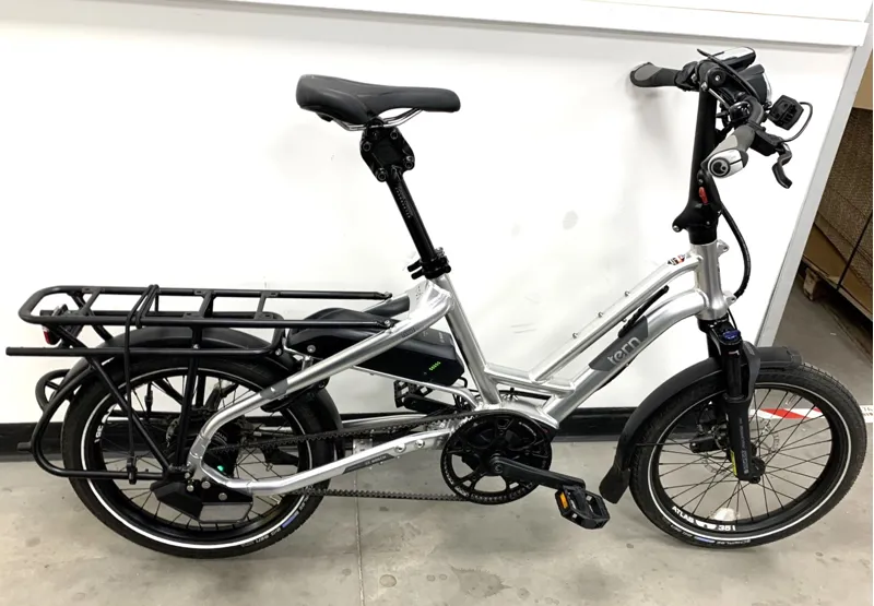 EX DEMO Tern HSD S+ Performance Cargo Electric Bike 2023 in Silver-1